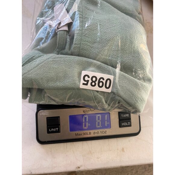 Soft Surroundings‎ Loose-Fit Seafoam Green Tunic Top With 3/4 Sleeves Pocket - Picture 12 of 12